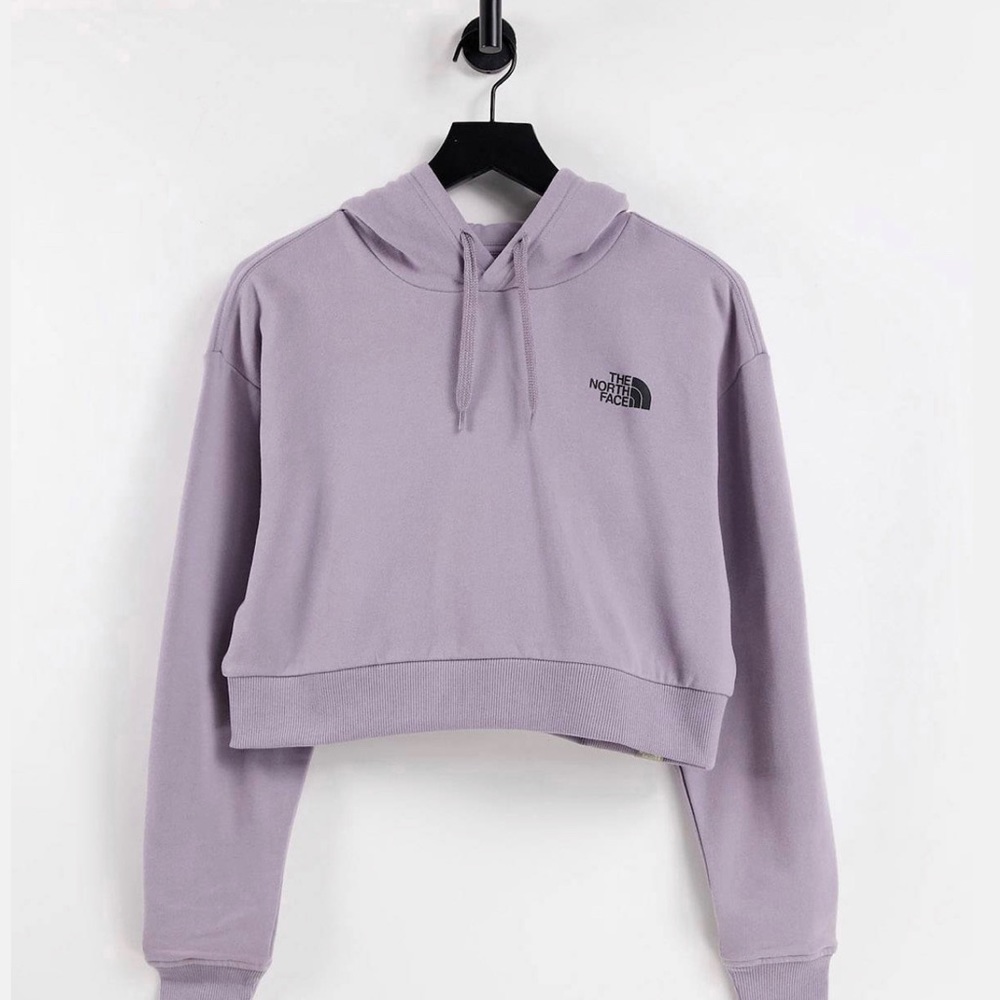 Womens XL north face cropped hoodie
